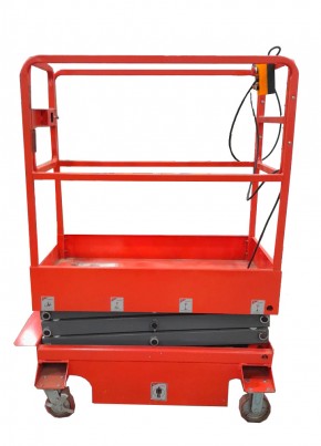 Подъемник ножничный передвижной 240 кг 3/5 м TOR GTJY DC аккумуляторный в Екатеринбурге - avtopogruzchiki.com