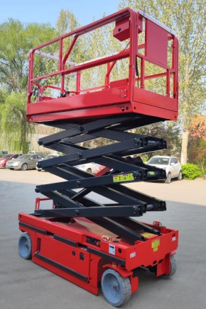 Подъемник ножничный самоходный 230 кг 6/8 м TOR AMSL0608 DC аккумуляторный (G) в Екатеринбурге - avtopogruzchiki.com