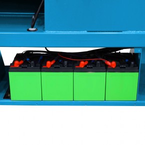 Подъемник самоходный электрический ножничный ведомый SKYER SPF0905 в Екатеринбурге - avtopogruzchiki.com