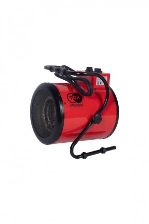 Пушка тепловая электрическая TOR BJE-F5B 5 кВт 220В ТЭН из нержавеющей стали в Екатеринбурге - avtopogruzchiki.com