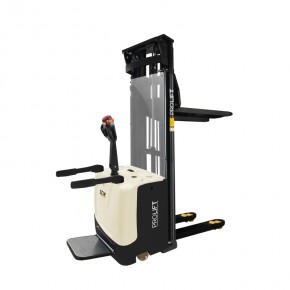 Самоходный электроштабелер PROLIFT M2 SDK 1656 со свободным подъемом в Екатеринбурге - avtopogruzchiki.com