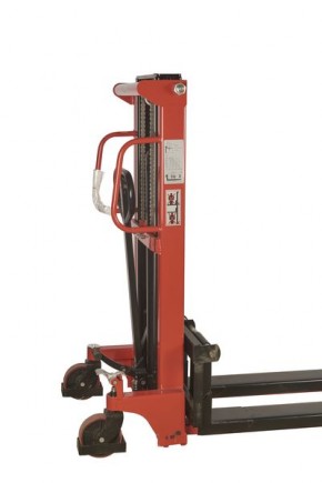 Штабелер гидравлический 1,0 т 2,0 м TOR CTY-EH с раздвижными вилами в Екатеринбурге - avtopogruzchiki.com