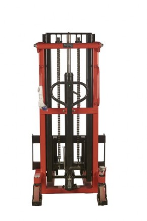 Штабелер гидравлический 1,0 т 2,0 м TOR CTY-EH с раздвижными вилами в Екатеринбурге - avtopogruzchiki.com