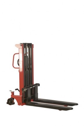 Штабелер гидравлический 1,0 т 2,0 м TOR CTY-EH с раздвижными вилами в Екатеринбурге - avtopogruzchiki.com