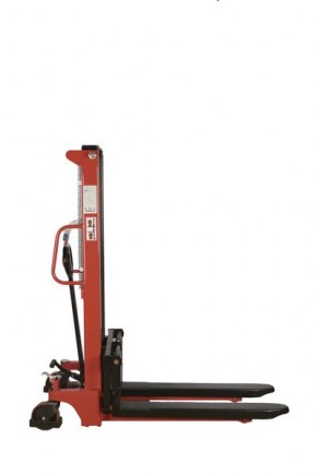 Штабелер гидравлический 1,0 т 2,5 м TOR CTY-EH с раздвижными вилами в Екатеринбурге - avtopogruzchiki.com