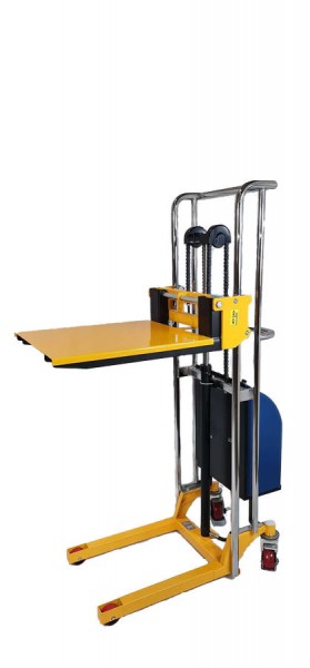 Штабелер гидравлический с электроподъемом 0,4 т 1,3 м TOR BDDJ-1300 в Екатеринбурге - avtopogruzchiki.com