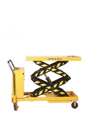 Стол подъемный передвижной 1000 кг 500-1700 мм (1200х610 мм) TOR DPS1000 электрический (Z) в Екатеринбурге - avtopogruzchiki.com