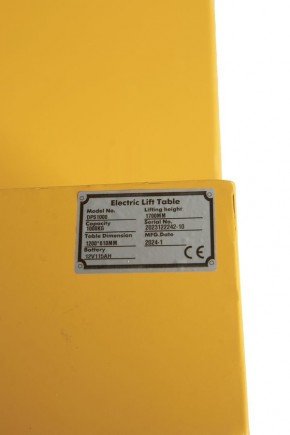 Стол подъемный передвижной 1000 кг 500-1700 мм (1200х610 мм) TOR DPS1000 электрический (Z) в Екатеринбурге - avtopogruzchiki.com