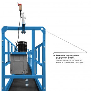 Строительная люлька SKYER SKR 6 в Екатеринбурге - avtopogruzchiki.com