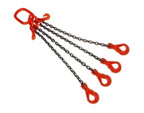 Строп цепной TOR 4СЦ г/п 63,0 т 10,0 м с укорачивающими и самозакрывающимися крюками в Екатеринбурге - avtopogruzchiki.com