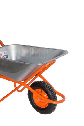 Тачка строительная 90 л 150 кг TOR WB одноколесная в Екатеринбурге - avtopogruzchiki.com