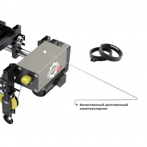 Таль электрическая канатная GEARSEN PRO SH 3,2т, 6м в Екатеринбурге - avtopogruzchiki.com
