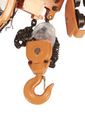 Таль электрическая цепная TOR HHBBSL05-02 5 т 6 м УСВ в Екатеринбурге - avtopogruzchiki.com