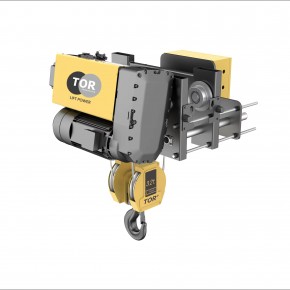 Таль передвижная двухскоростная с уменьшенной строительной высотой 3,2т 18м 2/1 М5 380В электрическая канатная TOR SHA8 2D в Екатеринбурге - avtopogruzchiki.com