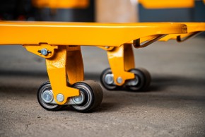 Тележка гидравлическая 2500 кг 1150 мм полиуретановые колеса XILIN DF-III в Екатеринбурге - avtopogruzchiki.com