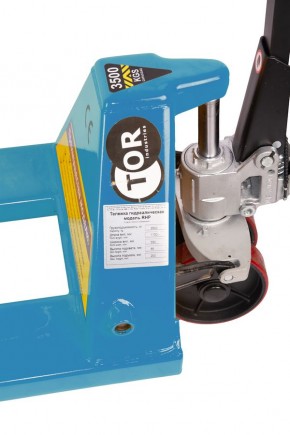 Тележка гидравлическая 3500 кг 1150 мм полиуретановые колеса TOR PWH35-II в Екатеринбурге - avtopogruzchiki.com