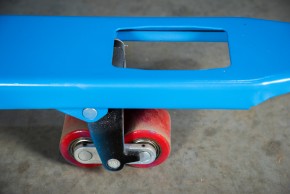 Тележка гидравлическая широковильная 2500 кг 1220х685 мм полиуретановые колеса TOR RHP в Екатеринбурге - avtopogruzchiki.com