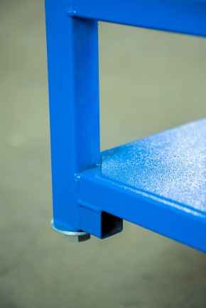 Тележка платформенная TOR ТП-МБ (600х1000) с бортами (колеса 160 мм) в Екатеринбурге - avtopogruzchiki.com