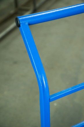 Тележка платформенная TOR ТП-МБ (600х1000) с бортами (колеса 160 мм) в Екатеринбурге - avtopogruzchiki.com