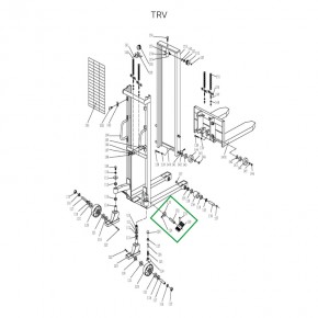 Тормозной механизм в сборе для TRV в Екатеринбурге - avtopogruzchiki.com