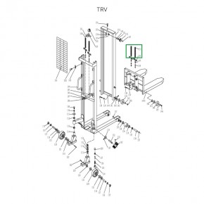 Цепь гидроузла  для TRV1525 в Екатеринбурге - avtopogruzchiki.com