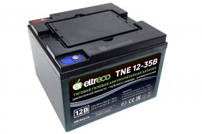 Тяговый аккумулятор Eltreco TNE12-35 (12V28.5A/H C3) в Екатеринбурге - avtopogruzchiki.com