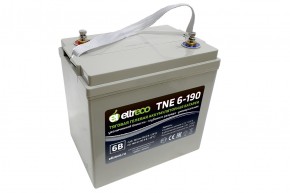 Тяговый аккумулятор Eltreco TNE6-190 (6V150A/H C3) в Екатеринбурге - avtopogruzchiki.com