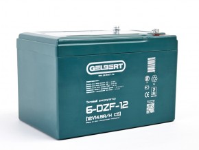 Тяговый аккумулятор Gelbert 6-DZF-12 (12V14.5A/H C5) в Екатеринбурге - avtopogruzchiki.com