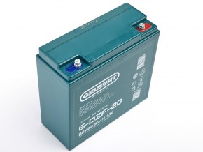 Тяговый аккумулятор Gelbert 6-DZF-20 (12V22.5A/H C5) в Екатеринбурге - avtopogruzchiki.com