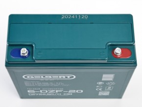 Тяговый аккумулятор Gelbert 6-DZF-20 (12V22.5A/H C5) в Екатеринбурге - avtopogruzchiki.com