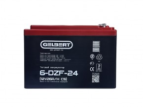 Тяговый аккумулятор Gelbert 6-DZF-24 (12V26A/H C5) в Екатеринбурге - avtopogruzchiki.com