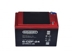 Тяговый аккумулятор Gelbert 6-DZF-24 (12V26A/H C5) в Екатеринбурге - avtopogruzchiki.com