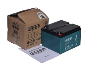 Тяговый аккумулятор Gelbert 6-DZF-28 (12V33A/H C5) в Екатеринбурге - avtopogruzchiki.com