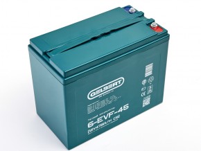 Тяговый аккумулятор Gelbert 6-EVF-45 (12V47.5A/H C5) - фотография Тяговый аккумулятор Gelbert 6-EVF-45 (12V47.5A/H C5) в Екатеринбурге - avtopogruzchiki.com