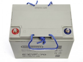 Тяговый аккумулятор Gelbert 6-EVF-70 (12V73A/H C5) в Екатеринбурге - avtopogruzchiki.com