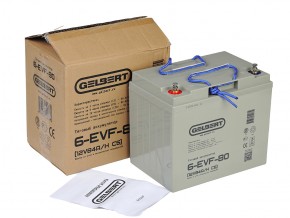 Тяговый аккумулятор Gelbert 6-EVF-80 (12V84A/H C5) в Екатеринбурге - avtopogruzchiki.com