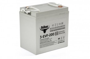 Тяговый аккумулятор RuTrike 3-EVF-200 (6V200A/H C3) в Екатеринбурге - avtopogruzchiki.com