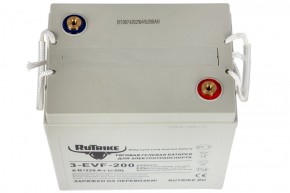 Тяговый аккумулятор RuTrike 3-EVF-200 (6V200A/H C3) в Екатеринбурге - avtopogruzchiki.com