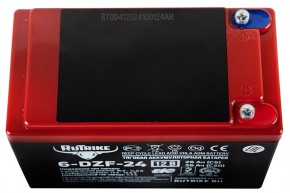 Тяговый аккумулятор RuTrike 6-DZF-24 (12V24A/H C2) в Екатеринбурге - avtopogruzchiki.com