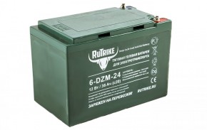Тяговый аккумулятор RuTrike 6-DZM-24 (12V24A/H C2) - фотография Тяговый аккумулятор RuTrike 6-DZM-24 (12V24A/H C2) в Екатеринбурге - avtopogruzchiki.com