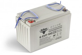 Тяговый аккумулятор RuTrike 6-EVF-100 (12V100A/H C3) в Екатеринбурге - avtopogruzchiki.com