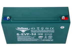 Тяговый аккумулятор RuTrike 6-EVF-32 (12V32A/H C3) в Екатеринбурге - avtopogruzchiki.com