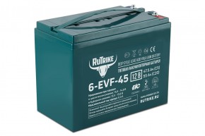 Тяговый аккумулятор RuTrike 6-EVF-45 (12V45A/H C3) в Екатеринбурге - avtopogruzchiki.com