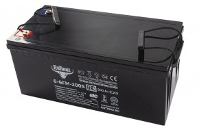 Тяговый аккумулятор RuTrike 6-GFM-200 (12V200A/H C20) в Екатеринбурге - avtopogruzchiki.com