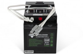 Тяговый аккумулятор Rutrike LiFePO4 24V40Ah (50A) в Екатеринбурге - avtopogruzchiki.com