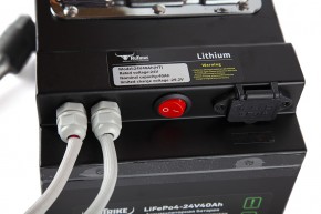 Тяговый аккумулятор Rutrike LiFePO4 24V40Ah (50A) в Екатеринбурге - avtopogruzchiki.com