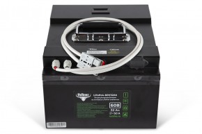 Тяговый аккумулятор Rutrike LiFePO4 60V32Ah (50A) в Екатеринбурге - avtopogruzchiki.com