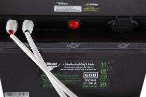 Тяговый аккумулятор Rutrike LiFePO4 60V32Ah (50A) в Екатеринбурге - avtopogruzchiki.com