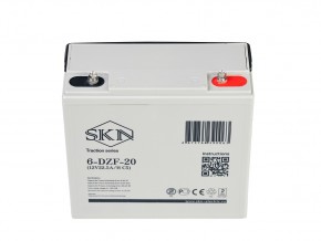 Тяговый аккумулятор SKN 6-DZF-20 (12V22.5A/H C5) в Екатеринбурге - avtopogruzchiki.com