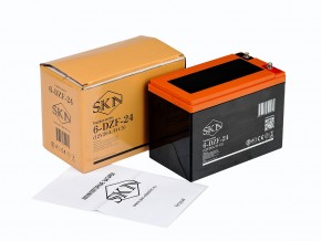 Тяговый аккумулятор SKN 6-DZF-24 (12V26A/H C5) в Екатеринбурге - avtopogruzchiki.com